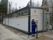 В местечке Лемью города Сыктывкара подключили к газу новую котельную